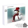 1000 PCS Jigsaw Puzzle for Adults Personalized Picture Puzzle Christmas Snowman Customized Wooden Puzzle for Family, Birthday, Wedding, Game Nights Gifts Animal Puzzle view 4