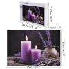1000 PCS Jigsaw Puzzle for Adults Personalized Picture Puzzle Purple Lavender with Candles Customized Wooden Puzzle for Family, Birthday, Wedding, Game Nights Gifts Animal Puzzle view 2