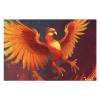 1000 PCS Jigsaw Puzzle for Adults Personalized Picture Puzzle Orange Red Phoenix Customized Wooden Puzzle for Family, Birthday, Wedding, Game Nights Gifts Animal Puzzle view 3