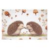 1000 PCS Jigsaw Puzzle for Adults Personalized Picture Puzzle Nature Lovely Hedgehog Lovers Customized Wooden Puzzle for Family, Birthday, Wedding, Game Nights Gifts Animal Puzzle view 3