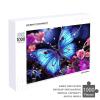 1000 PCS Jigsaw Puzzle for Adults Personalized Picture Puzzle Beauty Butterfly Customized Wooden Puzzle for Family, Birthday, Wedding, Game Nights Gifts Animal Puzzle view 4