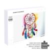1000 PCS Jigsaw Puzzle for Adults Personalized Picture Puzzle Watercolor Dream Catcher Customized Wooden Puzzle for Family, Birthday, Wedding, Game Nights Gifts Animal Puzzle view 4