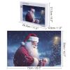 1000 PCS Jigsaw Puzzle for Adults Personalized Picture Puzzle Christmas Winter Santa Customized Wooden Puzzle for Family, Birthday, Wedding, Game Nights Gifts Animal Puzzle view 2