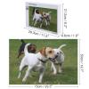 1000 PCS Jigsaw Puzzle for Adults Personalized Picture Puzzle Dogs Playing On The Lawn Customized Wooden Puzzle for Family, Birthday, Wedding, Game Nights Gifts Animal Puzzle view 2