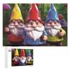 1000 PCS Jigsaw Puzzle for Adults Personalized Picture Puzzle Colorful Gnomes Customized Wooden Puzzle for Family, Birthday, Wedding, Game Nights Gifts Animal Puzzle view 1