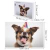 1000 PCS Jigsaw Puzzle for Adults Personalized Picture Puzzle Funny Dog Customized Wooden Puzzle for Family, Birthday, Wedding, Game Nights Gifts Animal Puzzle view 2