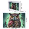 1000 PCS Jigsaw Puzzle for Adults Personalized Picture Puzzle Owl Customized Wooden Puzzle for Family, Birthday, Wedding, Game Nights Gifts Animal Puzzle view 2