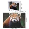 1000 PCS Jigsaw Puzzle for Adults Personalized Picture Puzzle Animal Red Panda Customized Wooden Puzzle for Family, Birthday, Wedding, Game Nights Gifts Animal Puzzle view 2