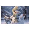 1000 PCS Jigsaw Puzzle for Adults Personalized Picture Puzzle Winter Snowman Customized Wooden Puzzle for Family, Birthday, Wedding, Game Nights Gifts Animal Puzzle view 3