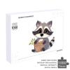 1000 PCS Jigsaw Puzzle for Adults Personalized Picture Puzzle Cute Raccoon Customized Wooden Puzzle for Family, Birthday, Wedding, Game Nights Gifts Animal Puzzle view 4