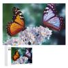 1000 PCS Jigsaw Puzzle for Adults Personalized Picture Puzzle Beautiful Butterflies Customized Wooden Puzzle for Family, Birthday, Wedding, Game Nights Gifts Animal Puzzle view 1