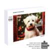 1000 PCS Jigsaw Puzzle for Adults Personalized Picture Puzzle Christmas Dog Customized Wooden Puzzle for Family, Birthday, Wedding, Game Nights Gifts Animal Puzzle view 4