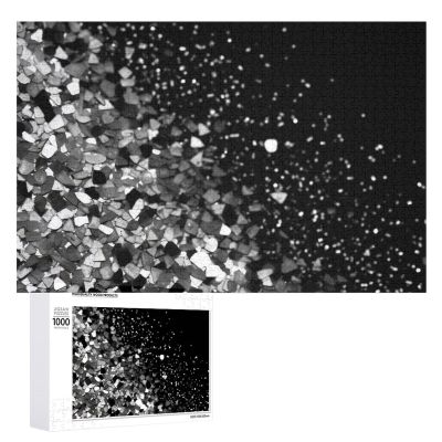 1000 PCS Jigsaw Puzzle for Adults Personalized Picture Puzzle Black White Glitter Customized Wooden Puzzle for Family, Birthday, Wedding, Game Nights Gifts Animal Puzzle