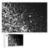 1000 PCS Jigsaw Puzzle for Adults Personalized Picture Puzzle Black White Glitter Customized Wooden Puzzle for Family, Birthday, Wedding, Game Nights Gifts Animal Puzzle view 1