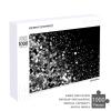 1000 PCS Jigsaw Puzzle for Adults Personalized Picture Puzzle Black White Glitter Customized Wooden Puzzle for Family, Birthday, Wedding, Game Nights Gifts Animal Puzzle view 4