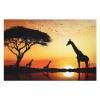 1000 PCS Jigsaw Puzzle for Adults Personalized Picture Puzzle Giraffe Sunset Customized Wooden Puzzle for Family, Birthday, Wedding, Game Nights Gifts Animal Puzzle view 3