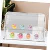 FELTECHELECTR Transparent Doll Display Case Dustproof Storage Box for Figurines and Models Space Organizer for Desktop Use Premium Showcase for Collectibles view 4
