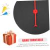 KOMBIUDA Tabletop Prize Wheel Game Fun Party Turntable for Drinking Gatherings and Events Design for Bars and Home Parties view 3