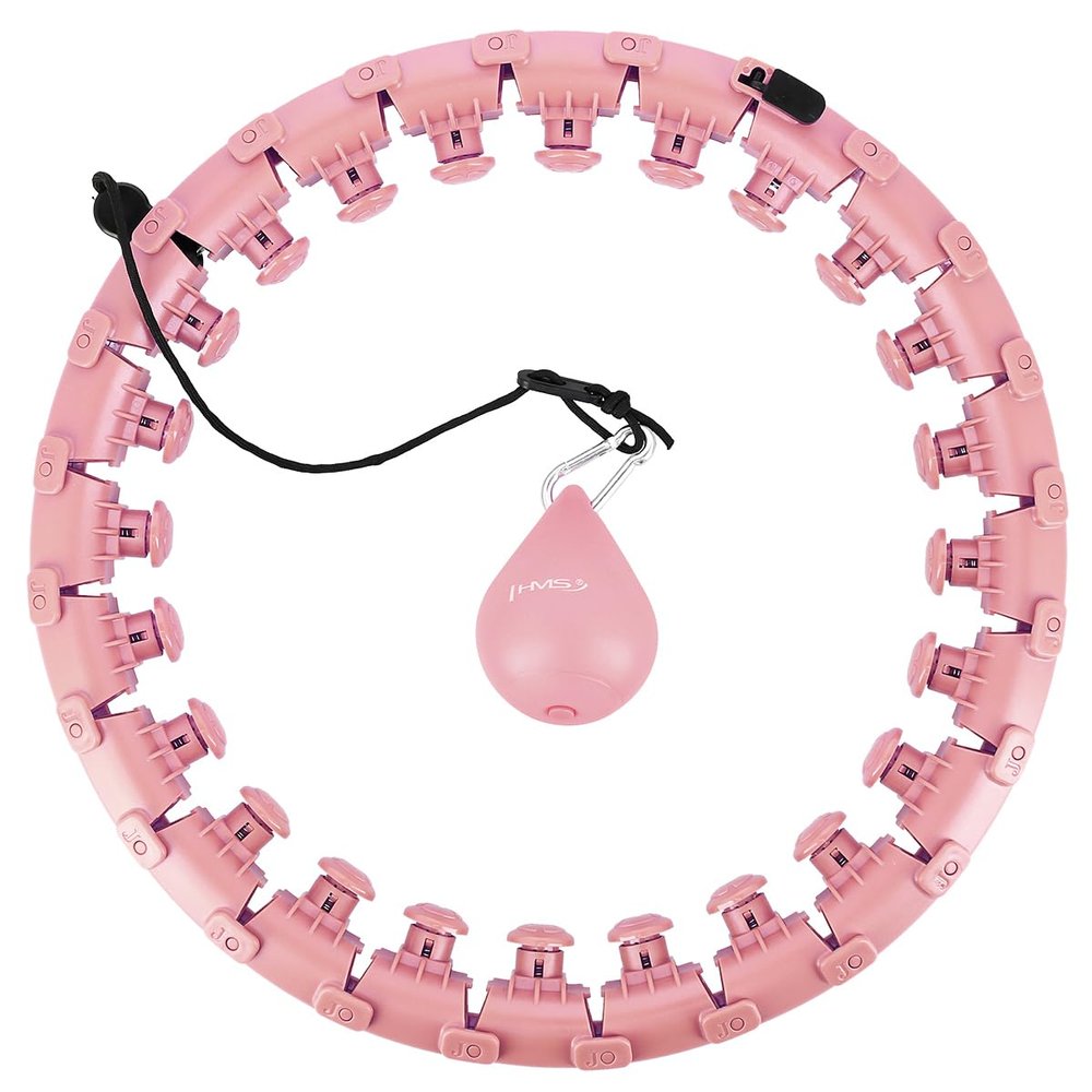 Hula Hop with Tabs and Weights HMS HHW01 Pink