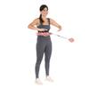 Hula Hop with Tabs and Weights HMS HHW01 Pink view 3