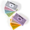 Opoly Play Money  520Pcs Fake Money for Board Games  65 of Each Bill in 8 Denominations  $1, $5, $10, $20, $50, $100, $500, & $1000 - Pretend Play Cashier, Refill Packs - Stocking Stuffer view 2