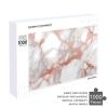 1000 PCS Jigsaw Puzzle for Adults Personalized Picture Puzzle Rose Gold Marble Customized Wooden Puzzle for Family, Birthday, Wedding, Game Nights Gifts Animal Puzzle view 4