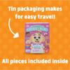 Chuckle & Roar - Magnetic Create & Play - Dress Up Play - On The Go Fun - Tin for Storage - Ages 4 and Up view 4