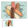1000 PCS Jigsaw Puzzle for Adults Personalized Picture Puzzle Ice Cream Bar Customized Wooden Puzzle for Family, Birthday, Wedding, Game Nights Gifts Animal Puzzle view 1