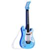 SIUKE Little Guitar With Rhythm Lights and Sounds - Fun Educational Musical Instrument for Toddlers Boys and Girls - Blue Electric Guitar for Ages 3-5 view 1