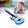 SIUKE Little Guitar With Rhythm Lights and Sounds - Fun Educational Musical Instrument for Toddlers Boys and Girls - Blue Electric Guitar for Ages 3-5 view 2