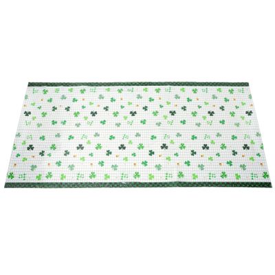 POPETPOP Shamrock Table Cloth for Patrick's Day Festive Table Cover Pattern Washable for Parties Dining and Celebrations
