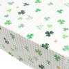 POPETPOP Shamrock Table Cloth for Patrick's Day Festive Table Cover Pattern Washable for Parties Dining and Celebrations view 2