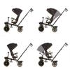 Chipolino Tricycle Max Sport 2 in 1, Cup Holder, Reversible Seat, Basket, Colour: Black view 4
