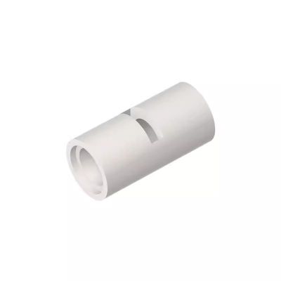 Gobricks 62462 29219 Technic Pin Connector Round (Slotted), White, 50 pcs