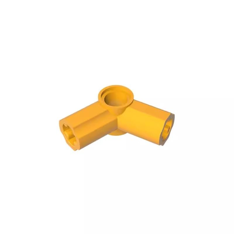 Gobricks 32015 41488 Technic Axle And Pin Connector Angled #5-112.5, 50pcs