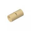 Gobricks 62462 29219 Technic Pin Connector Round (Slotted), Tan, 50 pcs view 1
