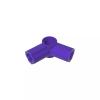 Gobricks 32015 41488 Technic Axle And Pin Connector Angled #5-112.5, 50pcs view 1