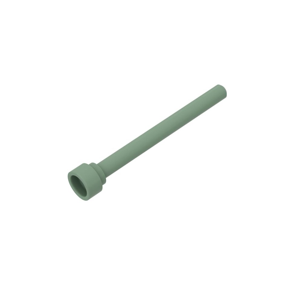 Gobricks 3957 30064 Antenna 1x4 With Rounded Top, Sand Green, 50 pcs