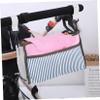 ORFOFE Stroller Organizer Bag Large Capacity Storage for Essentials Diaper Caddy Milk Bottle Toys Carriage Storage Bag view 2