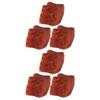 Abaodam 6pcs Realistic Fake Meat Models for Kitchen Decoration Photography Props Educational Tools Simulated Beef Block for Home School Festival Displays view 1