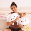 Ditucu Cute Dumpling Plush Pillow Mommy 14 inch with 3 Littles 4 inch Family Food Shaped Stuffed Animal Plushies Toys Gifts for Kids view 4