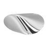 Oloid Desktop Toy Reduces Pressure and Smooths Surfaces. Stainless Steel Decompression Ball view 1