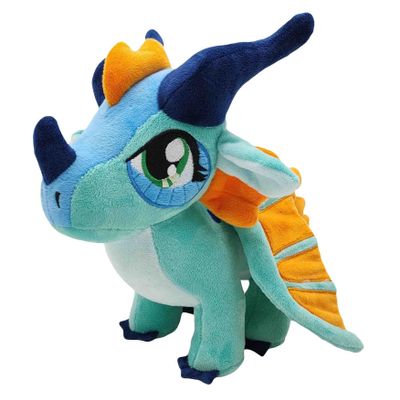 ITPZ Wings of Fire Dragon Plush Toy, Fire Dragon Pillow for Kids' Room Decor, Gift for Kids' Birthday & Holiday
