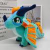 ITPZ Wings of Fire Dragon Plush Toy, Fire Dragon Pillow for Kids' Room Decor, Gift for Kids' Birthday & Holiday view 3