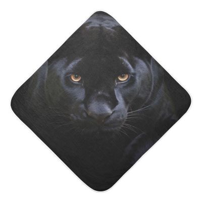 Kigai Cool Black Panther Baby Hooded Towels Pure Cotton Super Soft Ultra Absorbent,Machine Washable -Perfect Baby Registry Gifts for Boy Girl