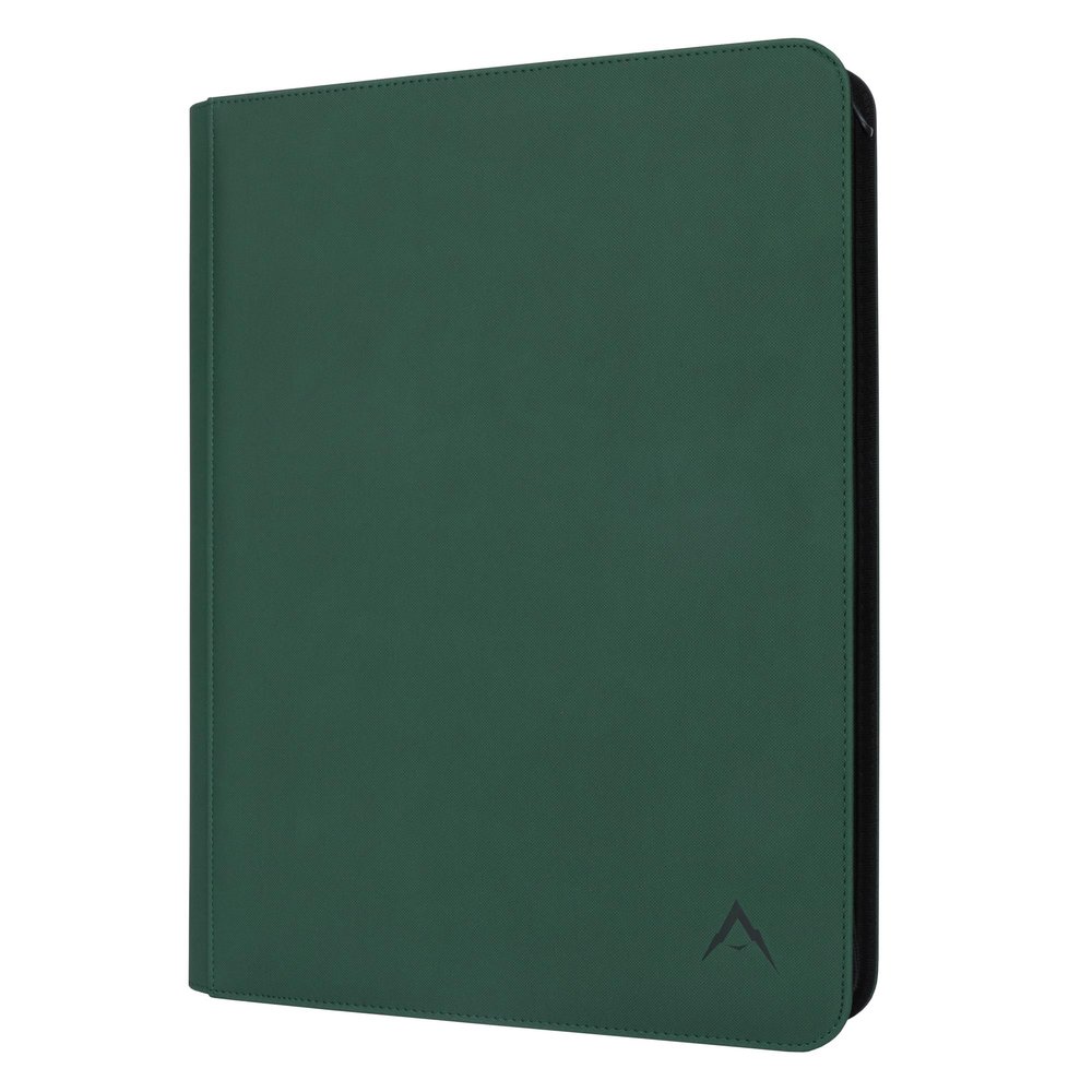 Alteagle 16 Pocket Card Binder, Fits 1344 Trading Cards Side Loading Ringless Card Album for TCG and Sports Cards -Green