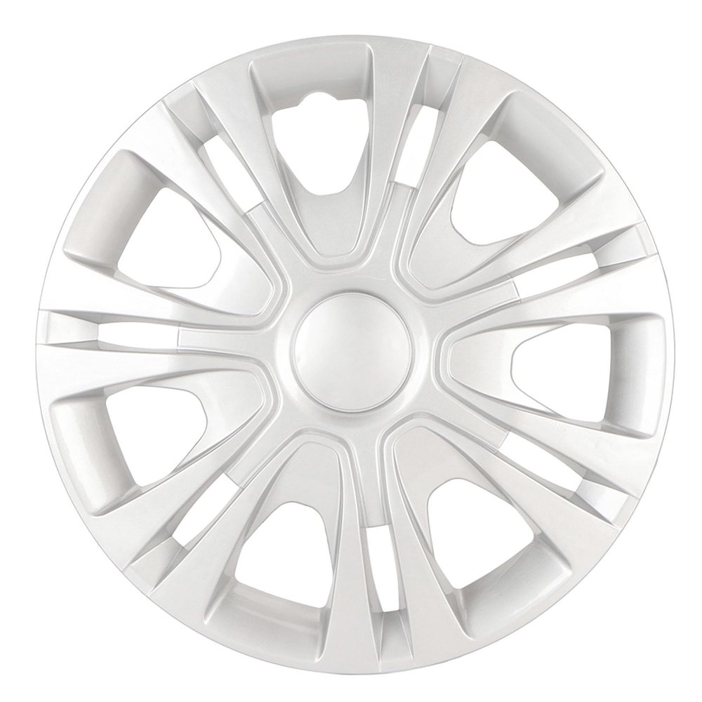 4pcs 13in Wheel Hub - Exterior Sturdy Universal Wheel Rim Cover - for Cars Trucks - Silvery - Enhance The Look of Your Wheels