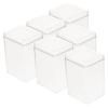 Hohopeti 6pcs Transparent Doll Display Case Protective Holder for Figurines Models for Landscapes Stable Storage for Collectibles view 1