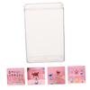 Hohopeti 6pcs Transparent Doll Display Case Protective Holder for Figurines Models for Landscapes Stable Storage for Collectibles view 2