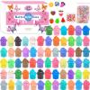 66 Pack Mini Butter Slime Kit, Super Soft and Non-Sticky, Christmas Bulk Slime for Kids, Party Favors,Christmas Stocking Stuffers, Classroom Rewards,Goodie Bag Stuffers for Teens Girls Boys 8-12 view 1
